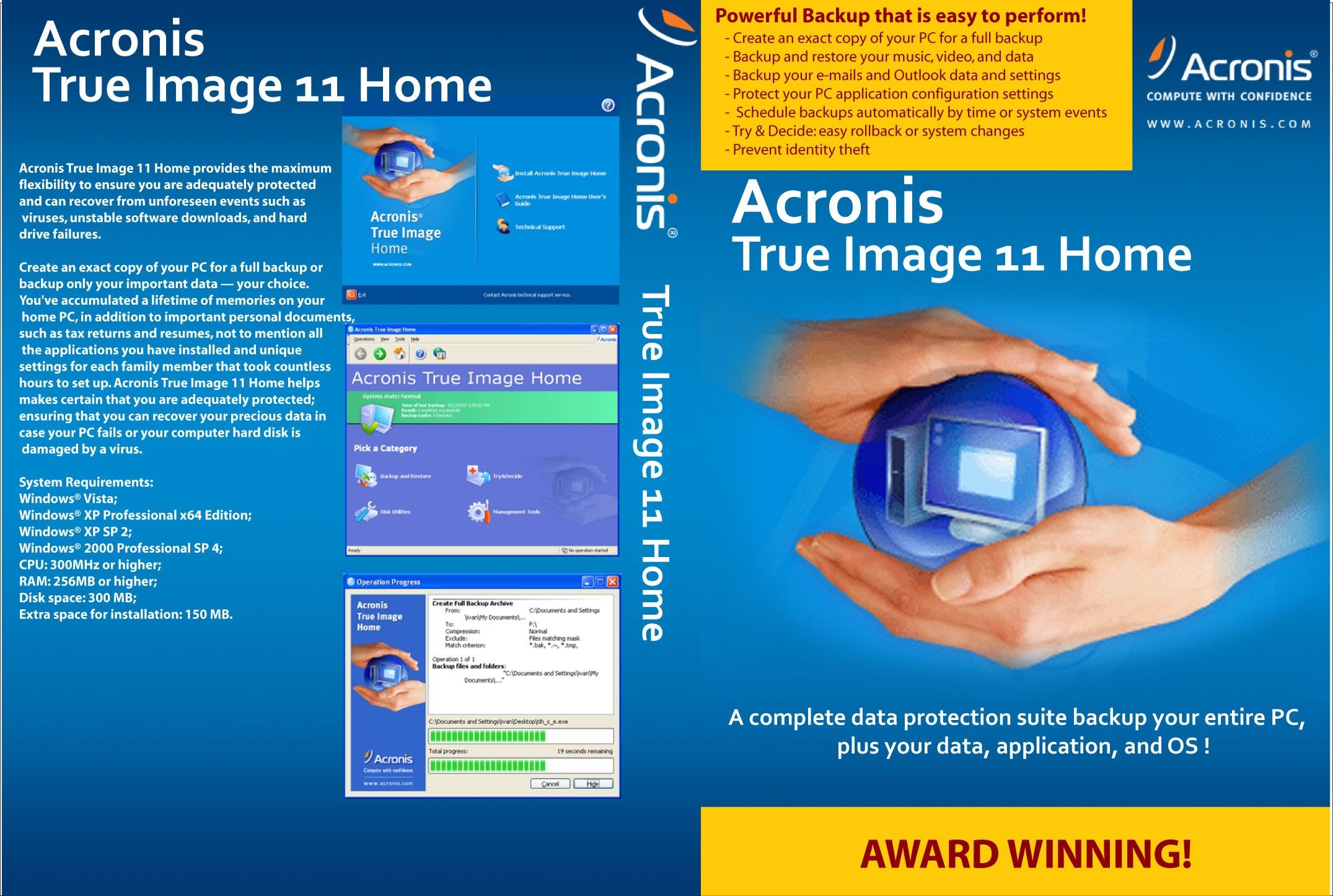 acronis true image 2011 plus pack